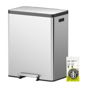 EKO EcoCasa II 36L+24L Dual Trash Can with Recycle Bin